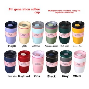 DF 304 Stainless Steel Vacuum Insulated Coffee <b>Thermos</b> 12oz 360ml Portable Temperature Measuring Outdoor Drinking <b>Cup</b> Wholesale - Product Image 2