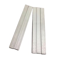Entretoise creuse en aluminium pliable, barre d'entretoise en alliage d'aluminium pour l'étanchéité des portes et fenêtres en verre isolant, longueur personnalisée
