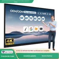 Machine tout-en-un pour conférences, tableau blanc électronique, écran tactile, téléviseur, projection 4K, formation en bureau, réunion, tablette, enseignement