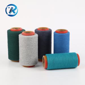 Оптовая продажа: Индивидуальная окрашенная, экологичная, перерабатываемая хлопково-полиэстеровая пряжа высокого качества на заказ - Product Image 2