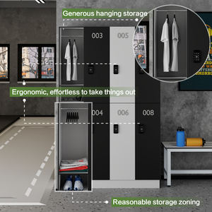 HPL ตู้เก็บของทำจากไม้เคลือบเงาทางการแพทย์สำหรับโรงพยาบาลตู้เก็บของเ<span class=keywords><strong>ฟ</strong></span>อร์นิเจอร์ลา<span class=keywords><strong>มิ</strong></span>เนตขนาดกะทัดรัดพร้อมกุญแจอัจฉริยะ - Product Image 4