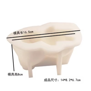 Molde 3D de Oso Dormido para Fondant, Mousse, Helado, Chocolate y Repostería DIY - Product Image 3