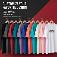 T-shirt en coton pour homme, grande taille, streetwear, décontracté, respirant, confortable, été, impression personnalisée, 300 g/m², 240 g/m², marque privée