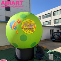 Impression haute définition, pickleball gonflable personnalisé, équipement sportif gonflable pour la décoration des terrains de pickleball