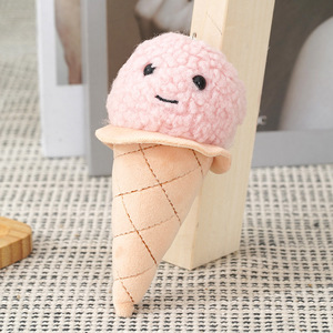 Happy Plush Kawaii Helado Llavero de peluche Helado Juguete de peluche Colgante de llave de teléfono móvil - Product Image 6