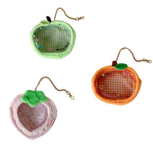 Sac de présentation pour poupée en peluche mignonne, sac de poussette pour bébé motif petite pomme de dessin animé, sac de rangement anti-poussière pour poupée anime Star Chasing - Product Image 3