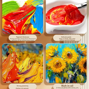 Tubos <span class=keywords><strong>de</strong></span> Pintura al Óleo <span class=keywords><strong>de</strong></span> Grado Artístico Maries <span class=keywords><strong>de</strong></span> 50 ml |   Textura cremosa <span class=keywords><strong>de</strong></span> alto flujo |   Gama Completa <span class=keywords><strong>de</strong></span> Colores |   Imprescindible para Pintura en Estudio y al Aire Libre - Product Image 6