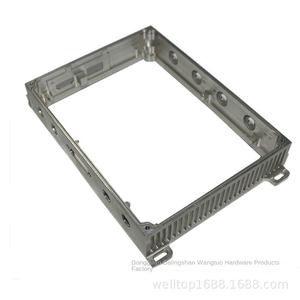 Fabrication de pièces en alliage d'aluminium de précision par usinage CNC en gros d'usine, fabrication de tôles avec structure de quincaillerie, estampage - Product Image 1