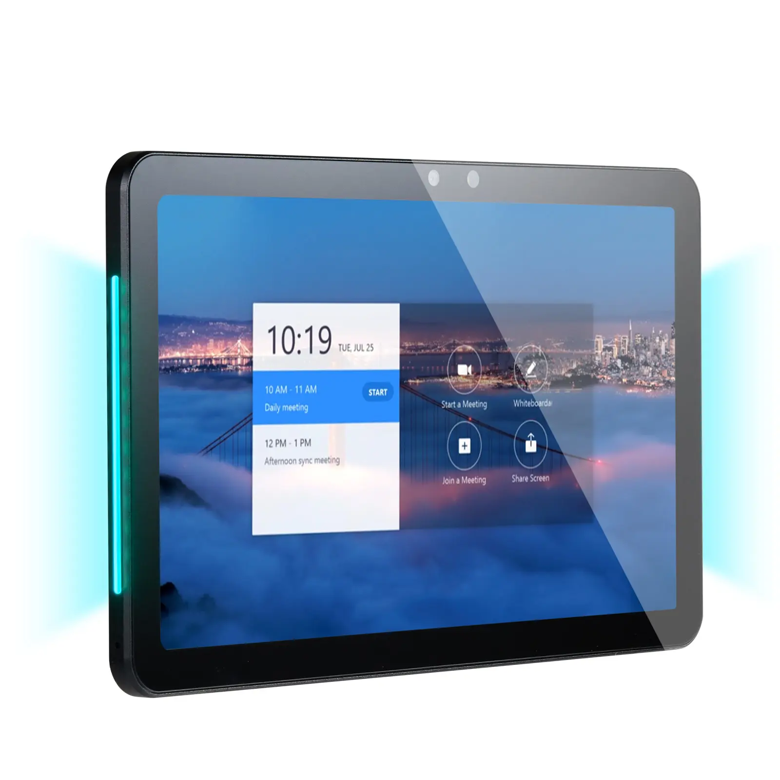 Özelleştirilmiş android duvar montaj tablet bilgisayarlar 11.6 inç alüminyum toplantı odası ekran POE güç