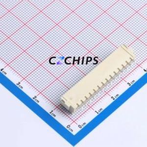 ZX-HA2.54-14PWT Wire-to-<b>Board</b> <b>Pin</b> Header SMD,P=2.54mm,Horizontal Mount Connector 1x14P 2.5mm Horizontal Mount XHB - Product Image 2