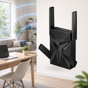 Repetidor WiFi 6 de Doble Banda, Amplificador de Señal WiFi, Potenciador de Red de 3000Mbps para Juegos, Streaming y Red Doméstica, 4 Antenas - Product Image 6