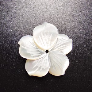 Fregona blanca de 10mm, 20mm, 28mm, 30mm, forma de flor F6, gema tallada para recuerdo - Product Image 3