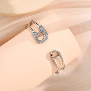 RAKOL BP2146 Newest Mirco Zircon Cuff <b>Bangle</b> 2020 Real Gold Plated High Quality <b>Copper</b> <b>Bangle</b> Jewelry - Product Image 1