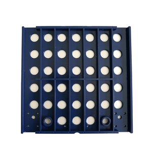 कस्टम इंजेक्शन मोल्ड्स और बैच इंजेक्शन प्लास्टिक इंजेक्ट किए गए नीले एब्स प्लास्टिक प्लेट्स के लिए - Product Image 2