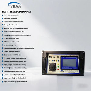 Vilva 220V ประเภทแร็ค gbt เครื่องทดสอบเครื่องชาร์จ AC แบบพกพาอย่างง่ายเครื่องทดสอบเครื่องชาร์จ EV รองรับซ็อกเก็ตอื่นๆ - Product Image 3