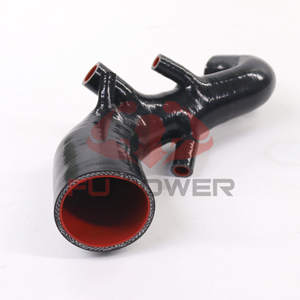 TUYAU DE REFROIDISSEMENT D'ENTRÉE D'ADMISSION TURBO EN SILICONE EN CAOUTCHOUC POUR <span class=keywords><strong>AUDI</strong></span> S3 A3 TT LEON CUPRA R BAM <span class=keywords><strong>AMK</strong></span> 225 1.8T - Product Image 5