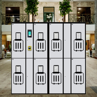 Yinlong - Casier de stockage intelligent à code QR en libre-service, étanche, pour extérieur, plage, stockage partagé, paiement par carte avec Nayax