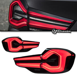 Para BMW X3 18-21 Montaje de luz trasera Modificación G08 Actualización 22 LED Luz de conducción roja con dirección de flujo de 12V Nueva condición usada - Product Image 4