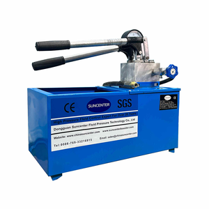 Otomotiv Endüstrisi Yüksek Basınçlı Hidrostatik Kimyasal Testler (Su) için Suncenter SMP300 Manuel Pistonlu Pompa CE Sertifikalı - Product Image 3