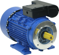 Moteur électrique ML à haute efficacité, monophasé, contrôleur de vitesse, moteur asynchrone AC, 115/120V 50/60Hz 0,25kW, coque en aluminium