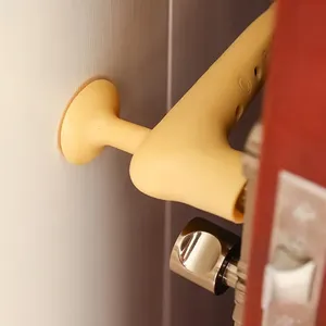 Housses de protection pour poignées de porte, en silicone anti-collision, manchon de sécurité antistatique pour poignée, avec ventouse - Product Image 2
