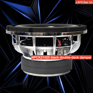 4 + 4 ohms 10 "xe bass loa siêu trầm RMS 300W nhiệm vụ nặng nề 12 inch đỉnh 1500W đỉnh SPL xe loa siêu trầm - Product Image 2