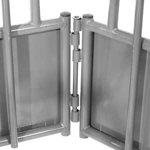 Оптовая продажа, легко устанавливаемый Портативный Новый круглый оцинкованный кормушка для скота и лошадей - Product Image 5