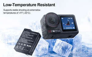 Batterie Osmo Action 6 2100mAh, pack de batteries lithium-ion Action 5 Pro, compatible avec Osmo 360/Action 5 Pro/Action 4/Action 3 - Product Image 6