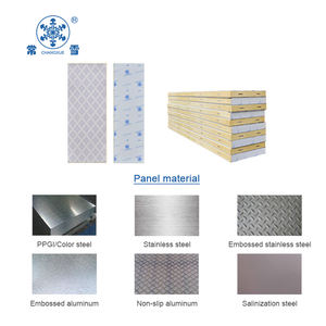 EPS prezzo in fibra di vetro miele di favo camera fredda pavimento pannello sandwich isolamento EPS pannello - Product Image 5