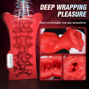 Masturbatore Maschile Giocattoli Sessuali per Uomini, Vibratore per Pene con 9 Modalità di Vibrazione e Controllo Remoto tramite App, Giocattolo Sessuale Maschile - Product Image 4