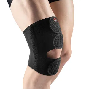 Neoprene Open Patella Knee Brace Breathable Mesh Knee Support On Popliteal Space For Basketball Men Women