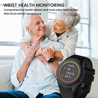 Reloj Inteligente 4G para Personas Mayores 2025 VL08S con Detección de Caídas, Alarma SOS, GPS, WIFI, Monitor de Sueño para Demencia y Alzheimer, IP67 con Tarjeta SIM