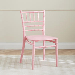 Portable Indoor Outdoor Children's Tiffany <b>Chairs</b> Colorful Resin Durable Plastic <b>for</b> Dining Wedding and Party Parties - Product Image 2