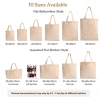 Sacs fourre-tout en toile réutilisables en gros, sacs de courses personnalisés avec logo, sacs promotionnels en coton écologiques en vrac pour l'épicerie