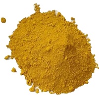 Oxyde de fer jaune 325mesh poudre de couleur inorganique couleur brique béton peinture plastiques et autres qualités industrielles disponibles