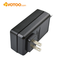 Alimentation à découpage 15V 1.3A avec prises UK, AU, EU, US et certifications CE, LVD, EMC