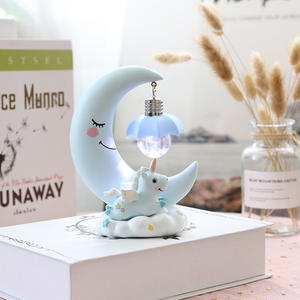 Charme créatif de carillon de vent de <span class=keywords><strong>licorne</strong></span>, lumière nocturne créative, décoration de <span class=keywords><strong>chambre</strong></span>, cadeau d'anniversaire de coeur de fille, pratique - Product Image 6