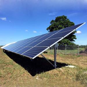 シングルポールソーラーグラウンドマウント屋外住宅商業亜鉛メッキ鋼Pvパネルブラケット取り付けシステム - Product Image 6