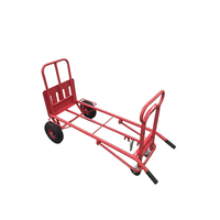 Chariot de camping portable en fer léger et personnalisable, chariot à main durable avec structure plateforme pour la plage