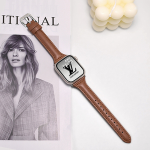 สายนาฬิกาข้อมือหนังพรีเมี่ยมสำหรับ <span class=keywords><strong>applewatch</strong></span> I WATCH 38/40/41/42/44/45/49มม. - Product Image 2