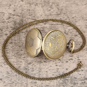 Reloj <span class=keywords><strong>de</strong></span> bolsillo <span class=keywords><strong>de</strong></span> bronce con abalorio <span class=keywords><strong>de</strong></span> fútbol vintage con cadena <span class=keywords><strong>de</strong></span> collar-Regalos <span class=keywords><strong>de</strong></span> accesorios <span class=keywords><strong>de</strong></span> <span class=keywords><strong>club</strong></span> <span class=keywords><strong>de</strong></span> fútbol-Recuerdos <span class=keywords><strong>de</strong></span> fútbol - Product Image 4