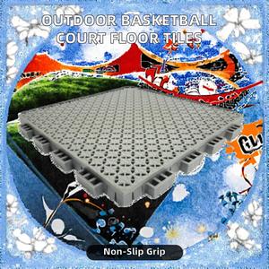 Piastrelle per Pavimento da Basket in Plastica PP Ecologiche, Antibatteriche, Antiscivolo e Durevoli per Esterni - Product Image 2