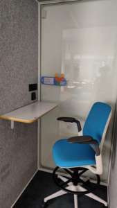 Современная кабина для мобильного телефона, звукоизолированная кабина для шумоподавления, для офиса, дома для сна, для барабанной комнаты, пианино, тихий склад - Product Image 3