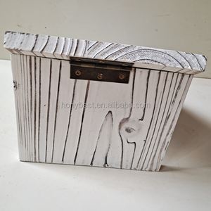 Présentoir à bijoux en bois <span class=keywords><strong>blanc</strong></span> vintage, organisateur de bracelets, porte-clés, présentoir de cartes de visite - Product Image 4