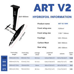 GY ART V2 1099 Tabla de Wingfoil de Carbono para Surf, Kitesurf, Foil y Hydrofoil - Product Image 2