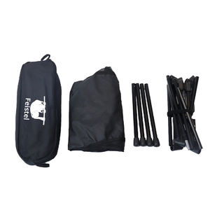 كرسي ظهر مدمج للتخييم قابل للطي خفيف الوزن للخدمة الشاقة للتنزه والشاطئ - Product Image 5