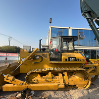 Bulldozer Caterpillar D7G d'occasion du Japon, Tracteur sur chenilles CAT, Machine de terrassement d'occasion avec ripper
