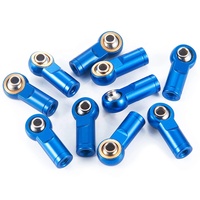 Tiges de liaison en alliage d'aluminium M4, extrémités sphériques CCW pour A103025 T92076 90046 1/10, pièces de voiture RC, 10 pièces