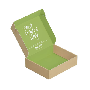 Kaka tùy chỉnh Kraft phân hủy sinh học môi trường compostable sóng trang điểm nến Báo Chí trên móng tay quần áo bao bì hộp bưu phẩm - Product Image 2