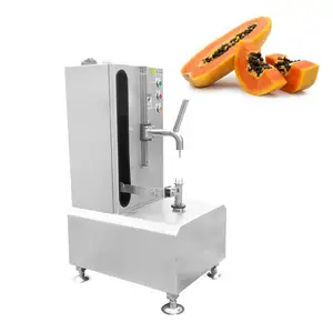 Mesin pengupas nanas manual, mesin pemotong dan pengupas buah kualitas terbaik, pemasok untuk buah